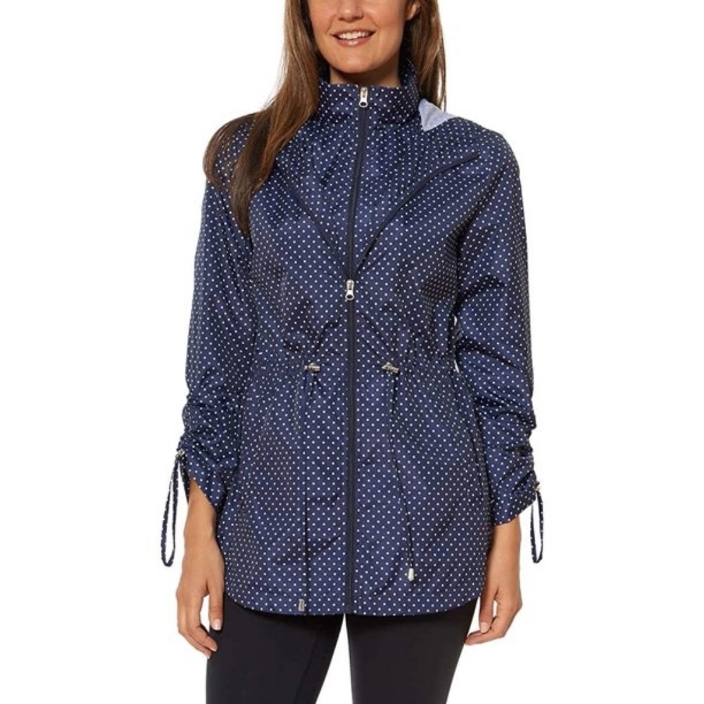Jones New York Hooded Raincoat